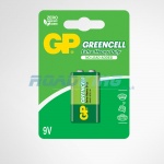 GP Greencell Zinc Chloride Batteries | 1x PP3 9V