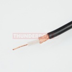 RG58 U Coaxial Cable | Black | 100m Reel