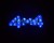 12 Volt LED 4x4 Emblem - Blue