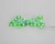 12 Volt LED 4x4 Emblem - Green