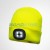 Beanie Hat With Head Torch | Yellow