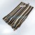 Mens Striped Scarf - Brown, White, Biege & Blue