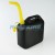 10 Litre Black Plastic Jerry Can