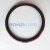 Truck Steering Wheel Cover PU | Black & Red | 44-46cm