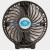 Prem-I-Air 4'''' USB Mini Foldable Fan | Black