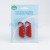 Combination Travel Padlock | Pack of 2 | Red