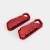 Combination Travel Padlock | Pack of 2 | Red