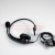 Light Weight Headset & Boom Mic for Single Pin Motorola & Cobra Radios