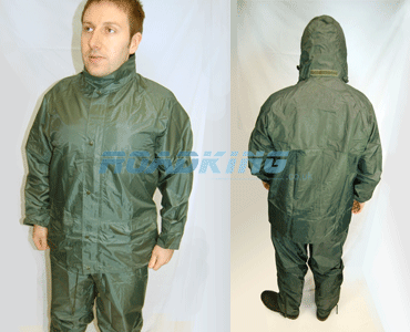 Green Waterproof  Jacket / Trousers