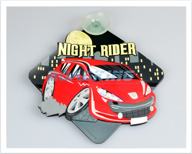 3D Sucker Sign - Night Rider