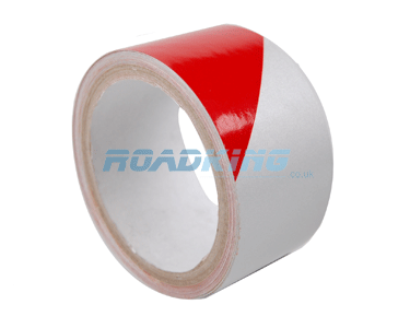 Reflective Red & White Tape