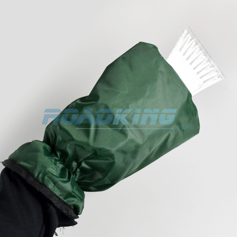 Ice Scrapper Mitt | Insulated Fleece Lined