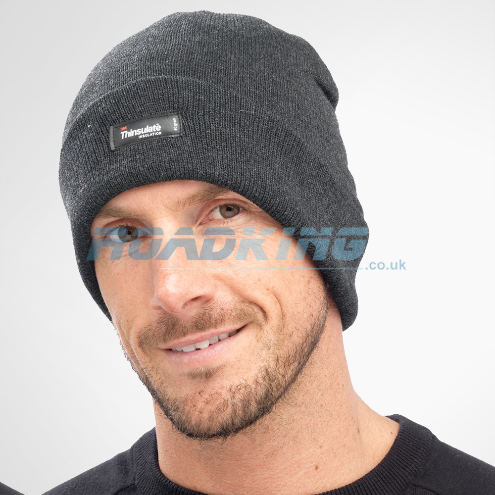 3M Thinsulate Beanie Hat | 40 Gram | Grey