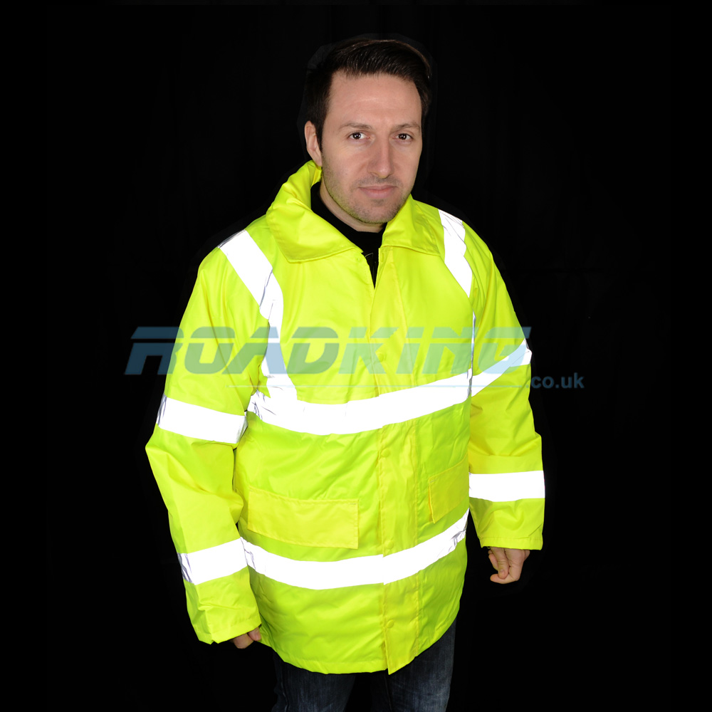 Hi-Viz Long Parka Jacket