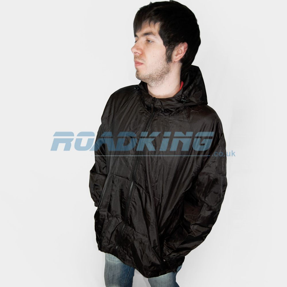 Mac in a Bag | Packaway Kagool Jacket | Black