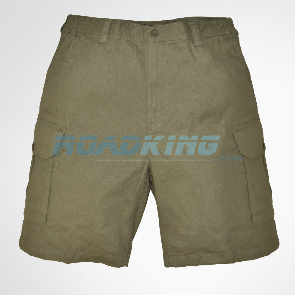 Mens Cargo Shorts - Khaki