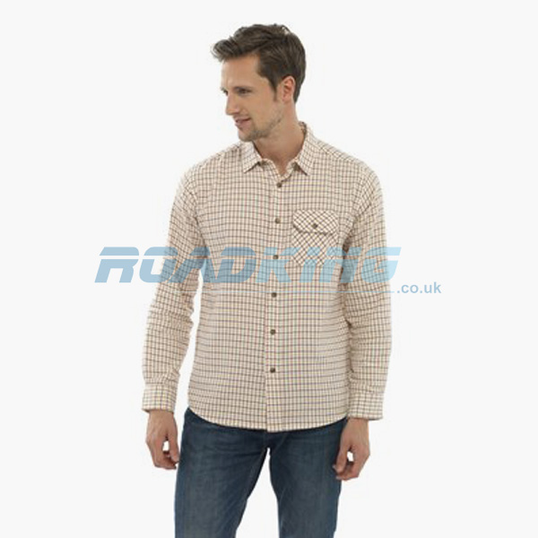 7 Mens Red/Brown Tattersall Shirt  | Assorted Sizes