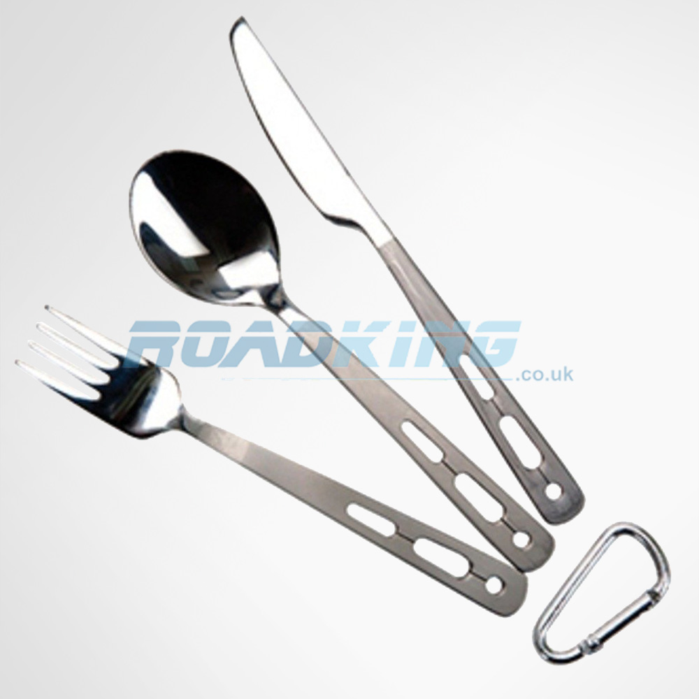 Ultimate Cutlery Set with carabiner