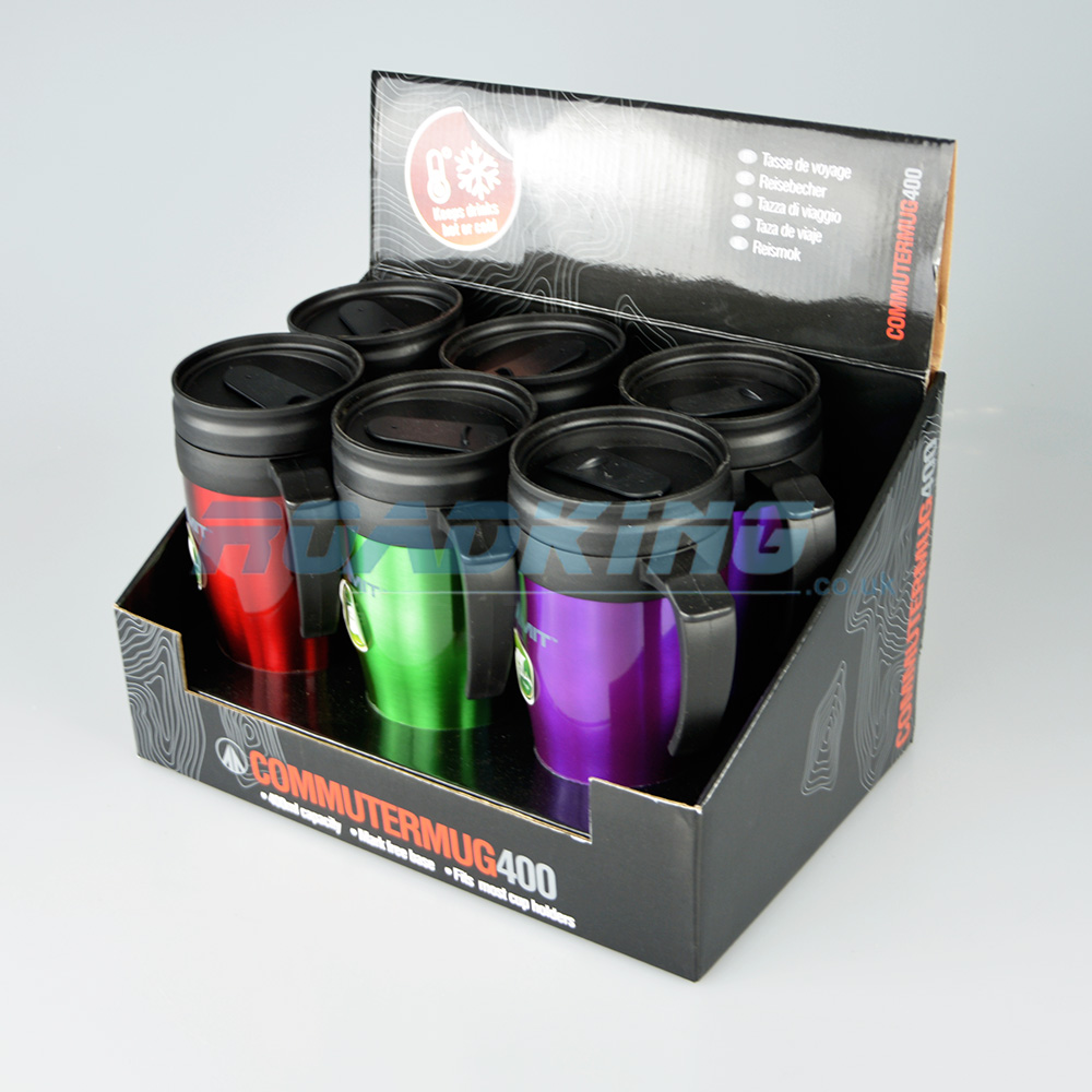 Commuter Mug | 400ml Insulated Reusable  Mug | Assorted Colours