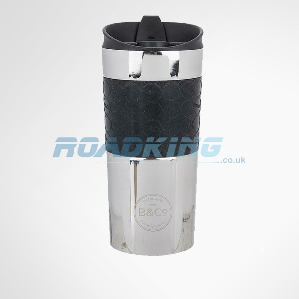 B & Co. Commuter Mug | Grey Reusable Mug | 400ml