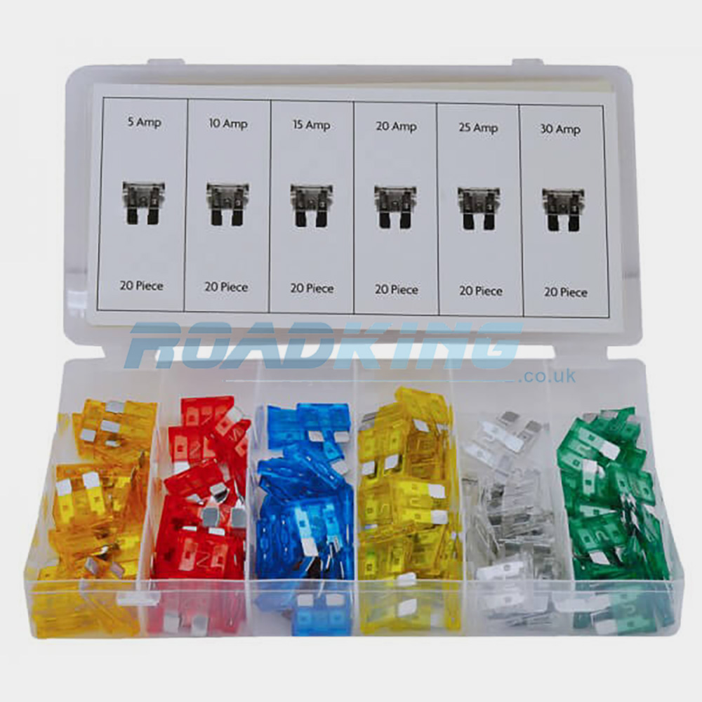 Auto Fuse Set | Zinc | 120 Pcs