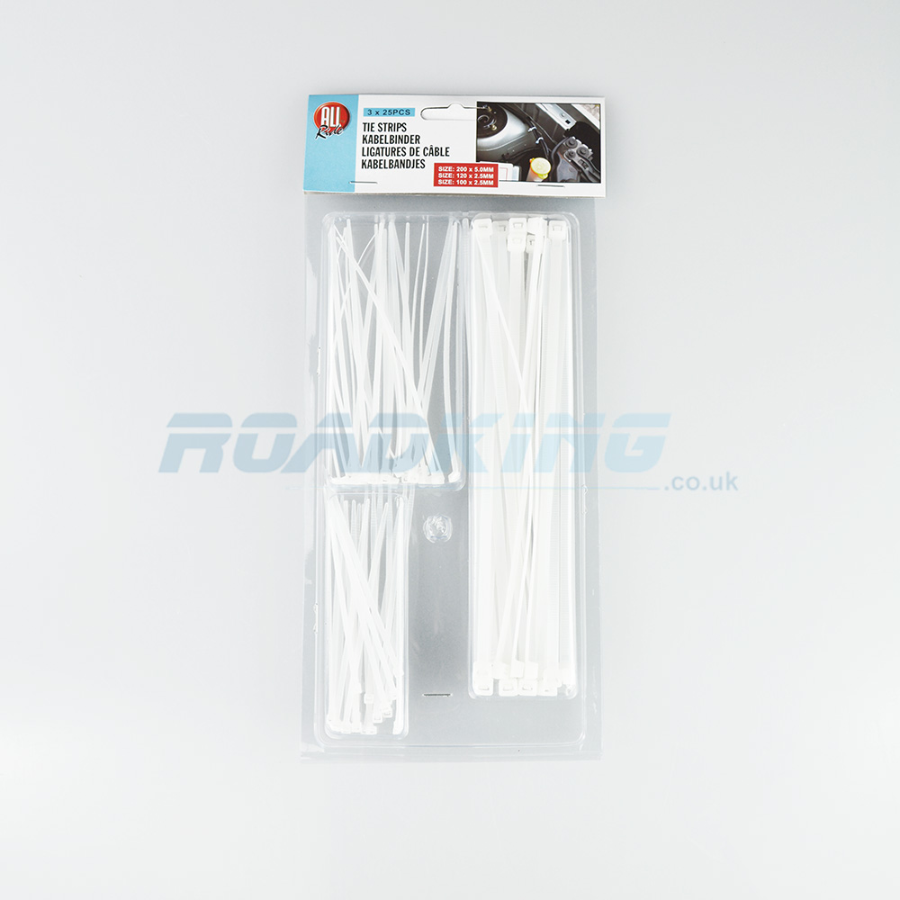 Cable Ties - Pack of 75