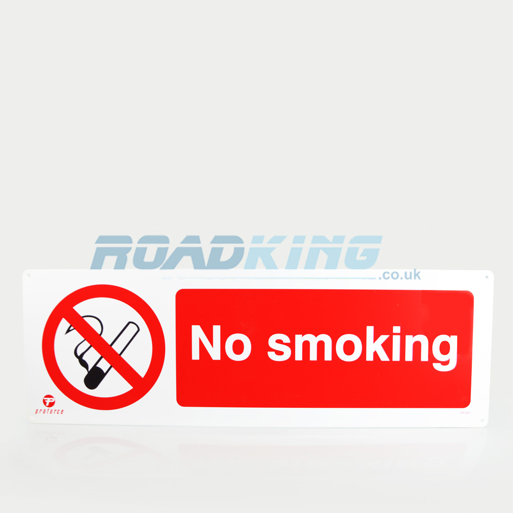 No Smoking Sign - 60cm x 20cm