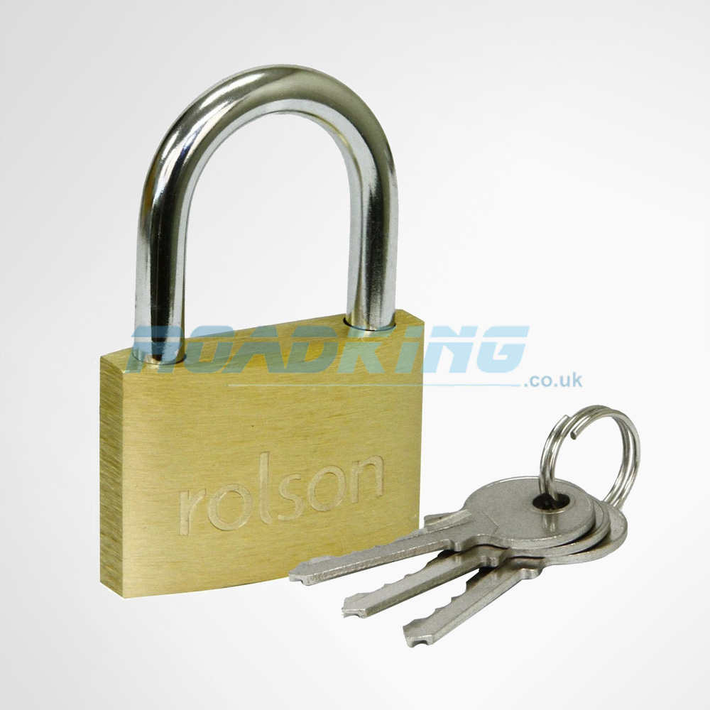 Padlock 50mm | Brass | 3 Keys