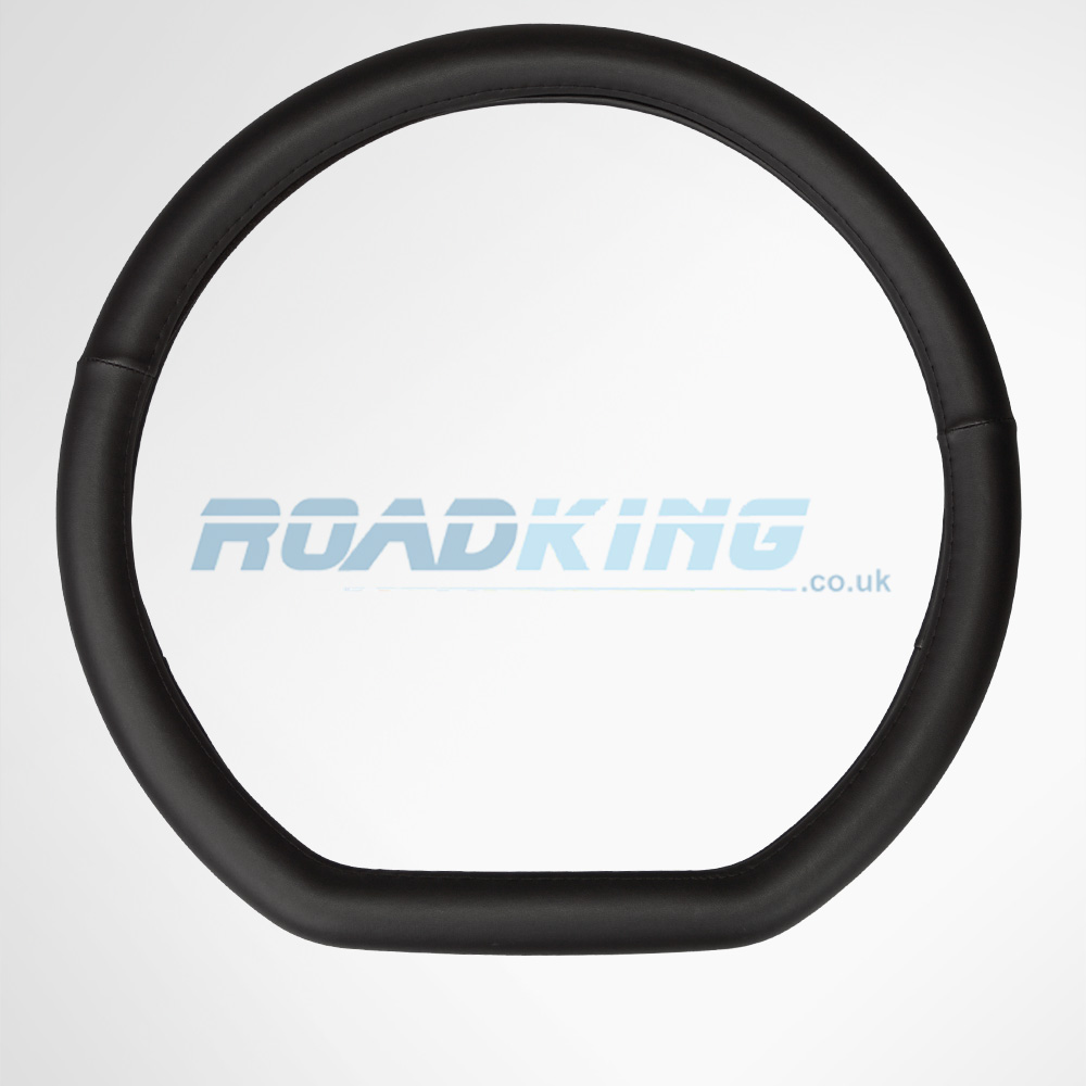 Truck Steering Wheel Cover PU | Black | 44 - 46cm