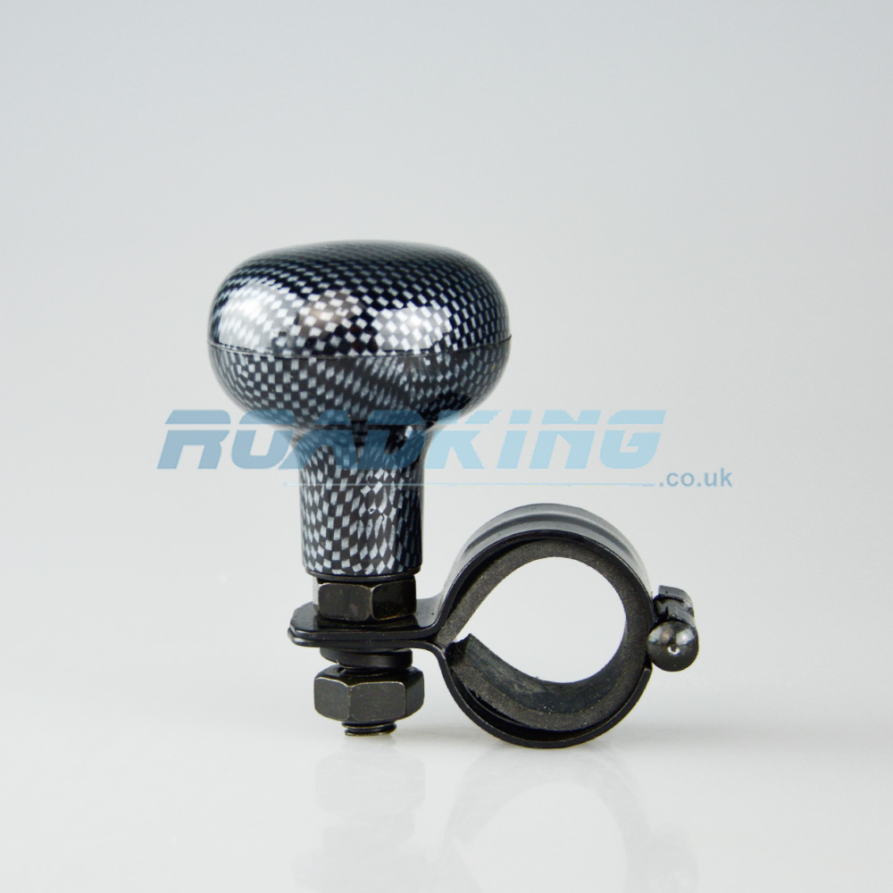 Universal Steering Wheel Knob | Carbon Fibre Look