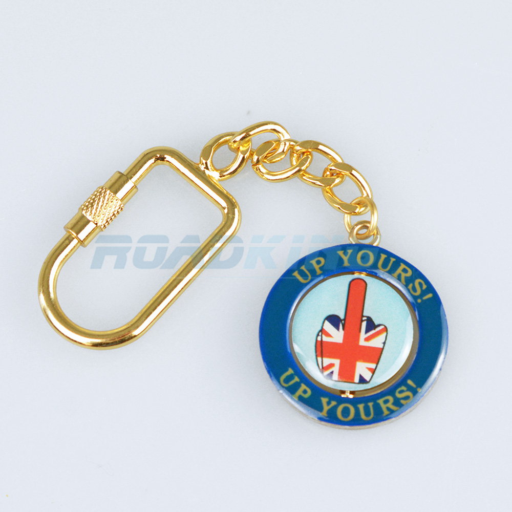 Key Ring | Union Jack British | Up Yours