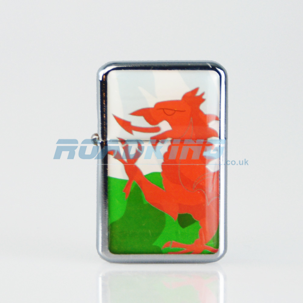Wales Zippo Style Lighter | Welsh Flag