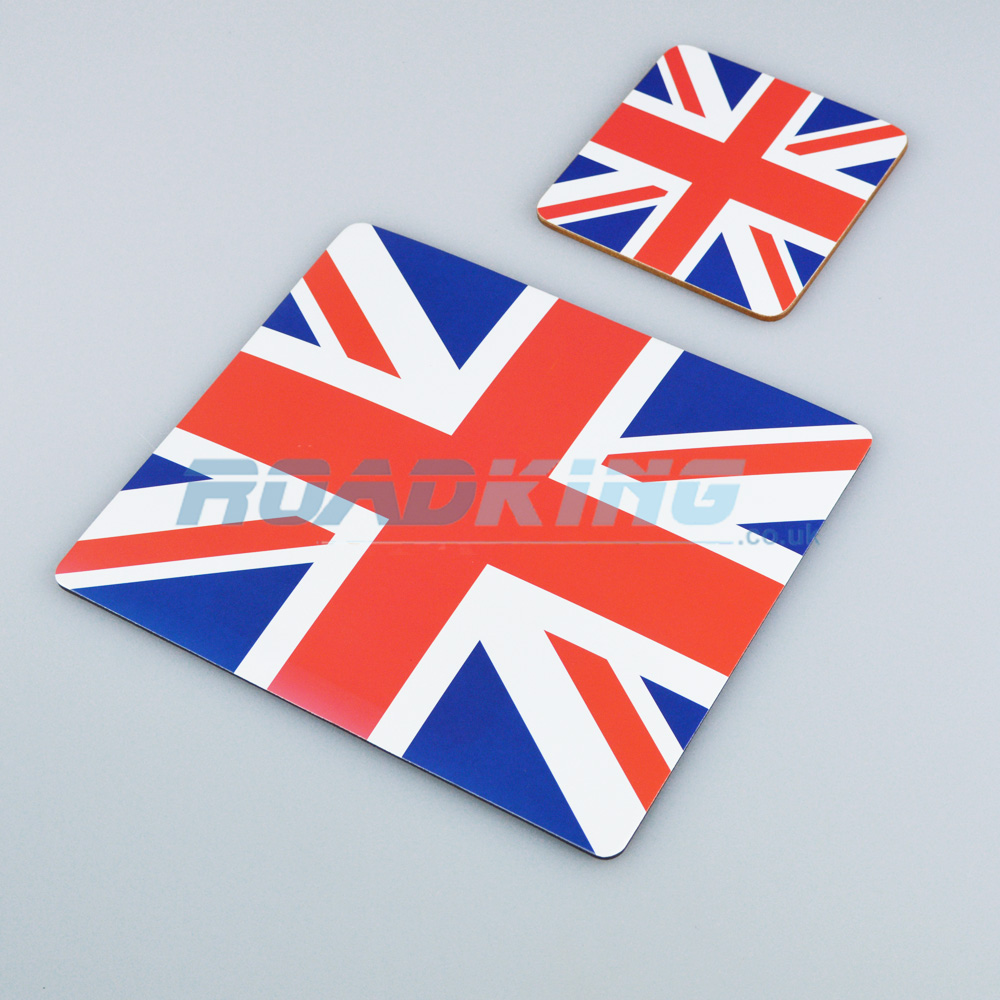 Mouse Mat & Coaster Set | Union Jack