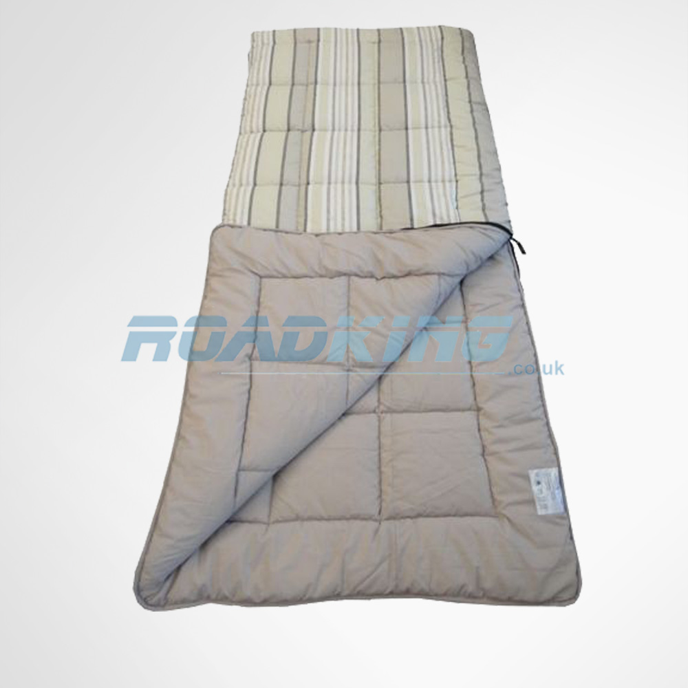 Sleeping Bag | 50oz Super King | Grey Stripe