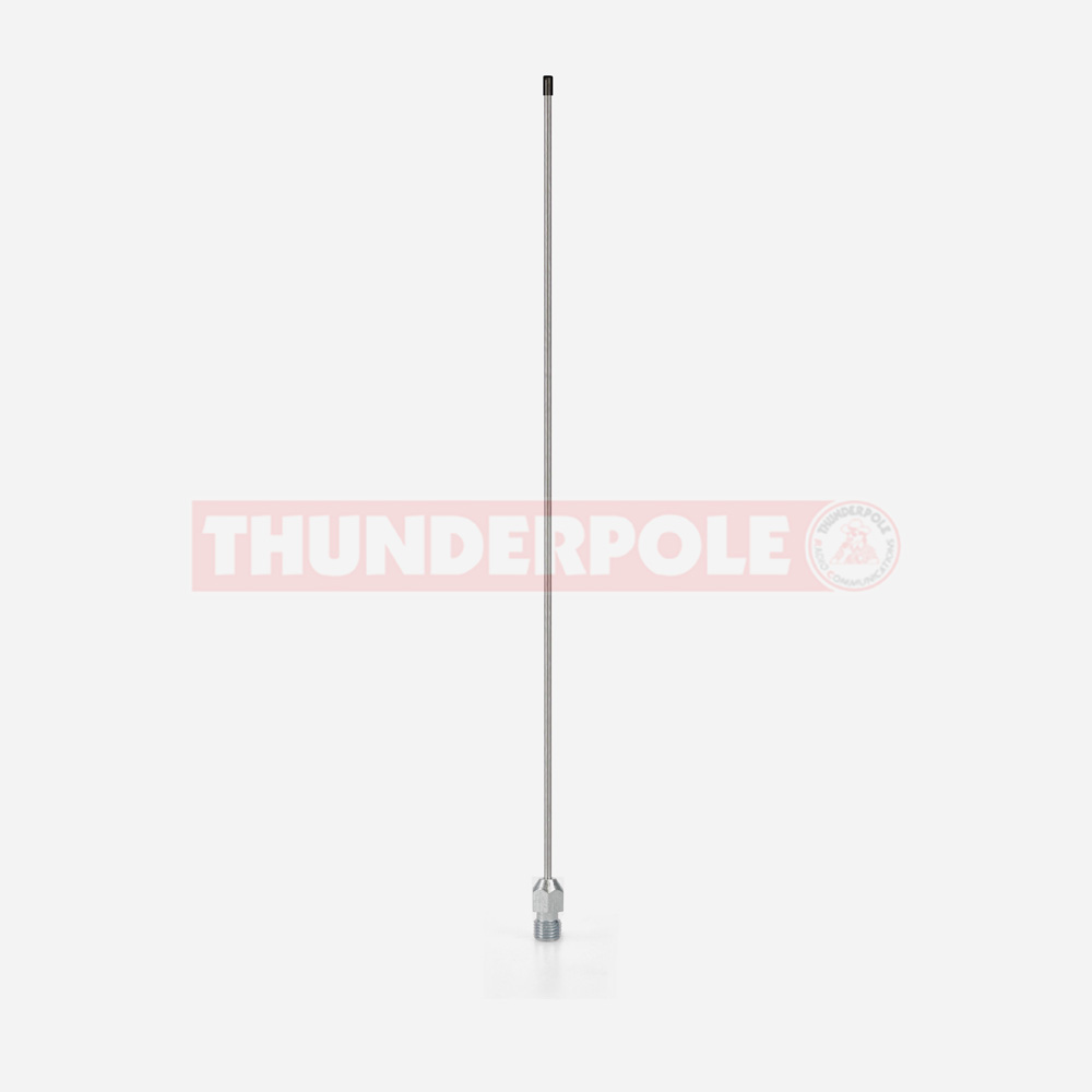 Thunderpole 1/4 Wave VHF Whip & Stud