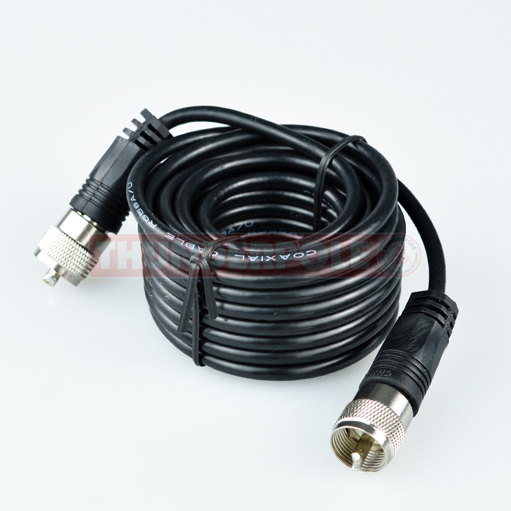 Thunderpole PL259 5.4m Patch Lead -  Premium RG58 A/U