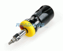 Stubby Ratchet Screwdriver & Bit Set | 12 in 1