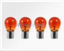 12v Amber Indicator bulbs 21w | 4 Pcs