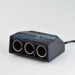 3-Way Cigarette Lighter Socket | 12v & 24v