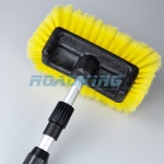 Professional HD FlowThru Telescopic Wash Brush | Silver | 3m