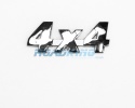 4x4 Chrome Badge | 8.5cm