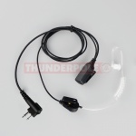 Acoustic Earpiece / Microphone for 2 Pin Motorola Radios