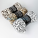 Animal Print Fleece Blanket 180x130cm | 3 Assorted Print