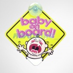 3D Sucker Sign - Baby on Board