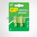 GP Greencell Zinc Chloride Batteries | 2xDD