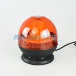 LED Orange Beacon Light with Suction Cup & Magnet | 12v & 24v