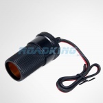 Universal Cigar Lighter Socket w/ lead | 12v / 24v