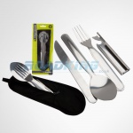 Lightweight Cutlery Set with Pouch | 5 in 1