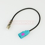 K-PO Fakra F / FME F RG-174 Cable | 16cm Lead