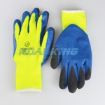 KOOLgrip Hi-Viz Latex Knit Heat & Cold Protection Gloves | Fleece Lined
